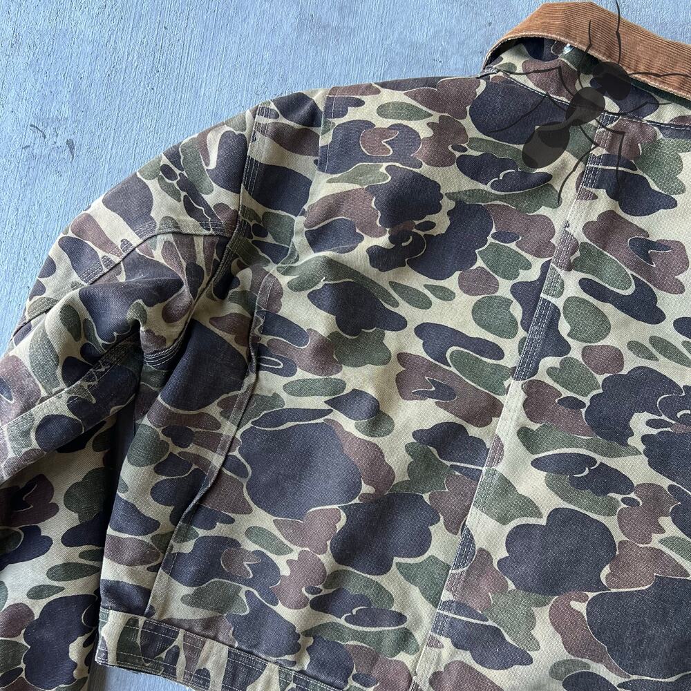 Carhartt cropped detroit style camo work wear jacket - Picture 13 of 13